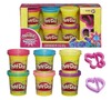 Набор игровой Плей-До 6 баночек с блёстками A5417, Play-Doh