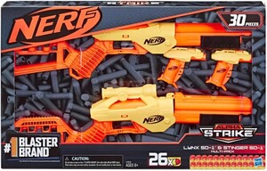 Игры и игрушки: Набор бластеров Nerf Alpha Strike Lynx SD-1 и Stinger SD-1