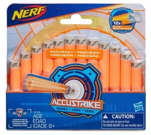 Ігри та іграшки: Набір стріл Nerf AccuStrike 12 шт
