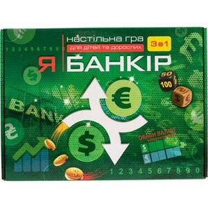 Настольная игра 3-в-1 «Я банкир», Nice Game