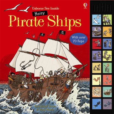 Музыкальные книги: See inside noisy pirate ships