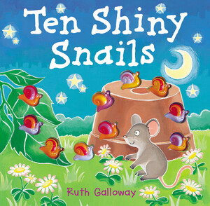 Книги про животных: Ten Shiny Snails