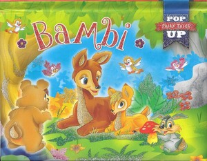 Книги для дітей: Fairy Tales Pop Ups: Bambi