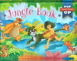 Книги для дітей: Fairy Tales Pop Ups: Jungle book