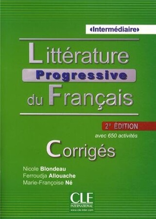 Вивчення іноземних мов: Litterature progressive du francais Intermediaire. Corriges