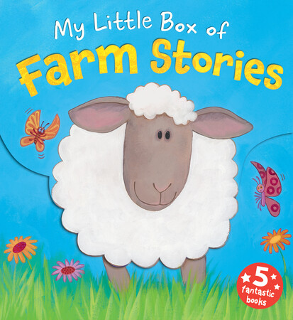 Книги про тварин: My Little Box of Farm Stories