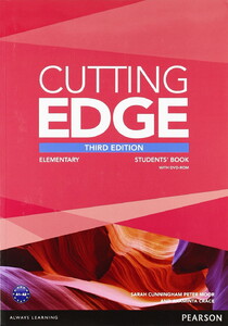 Книги для дітей: Cutting Edge Elementary Students' Book (+ DVD-ROM) (9781447936831)