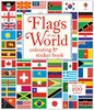 Flags of the world colouring and sticker book