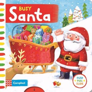 З рухомими елементами: Busy Santa