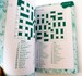 Crossword puzzle book (Floral cover) дополнительное фото 1.