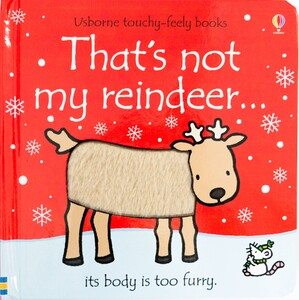 Тактильні книги: That's not my reindeer... [Usborne]