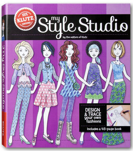 Книги для дітей: My Style Studio: Design and trace your own fashions