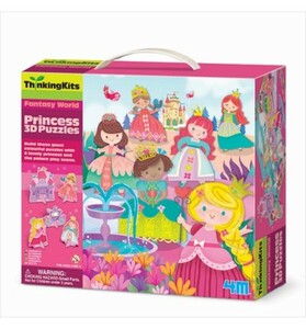 Пазли і головоломки: 3D-пазл «Принцеси»  00-04718, 4M