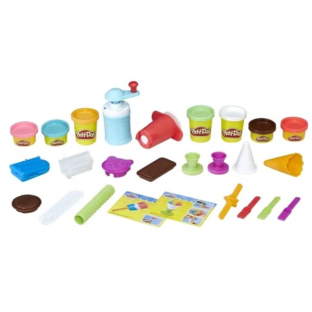 Лепка и пластилин: Плей-До Игровой набор "Создай любимое мороженое", Play-Doh
