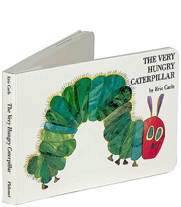 Книги про тварин: The Very Hungry Caterpillar - Board Book