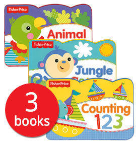Книги для дітей: Fisher-Price: Chunky Boards Collection - 3 Books