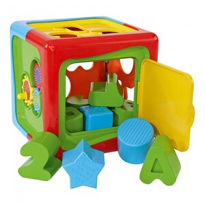 Розвивальні іграшки: Розвивальний сортер Куб, ABC
