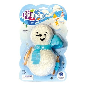 Лепка и пластилин: Масса для лепки Playfoam: Снеговики с аксессуарами (набор из 10 шт.) Educational Insights