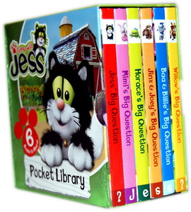 Книги для дітей: Guess with Jess Pocket Library 6 Board Books Collection