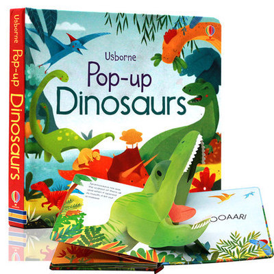 Для самых маленьких: Pop-up Dinosaurs - Usborne