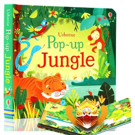 Животные, растения, природа: Pop-up Jungle [Usborne]