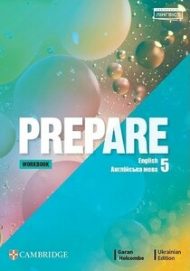 Книги для детей: Prepare for Ukraine НУШ 5 Workbook [Cambridge University Press]