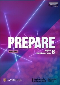 Вивчення іноземних мов: Prepare for Ukraine НУШ 6 Workbook [Cambridge University Press]
