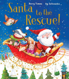 Книги для детей: Santa to the Rescue! - мягкая обложка