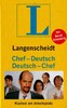 Langenscheidt Chef-Deutsch/Deutsch-Chef: Klartext am Arbeitsplatz