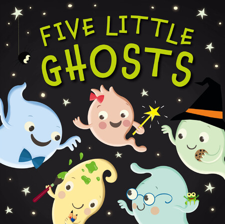 Для найменших: Five Little Ghosts