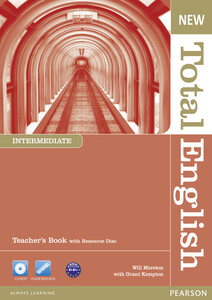 Книги для дітей: New Total English Intermediate Teacher's Book and Teacher's Resource CD Pack