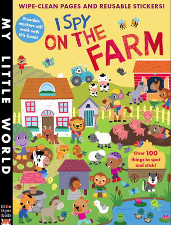 Книги про тварин: I Spy On The Farm