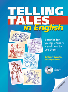 Книги для дітей: Telling Tales in English Book: Using Stories with Young Learners