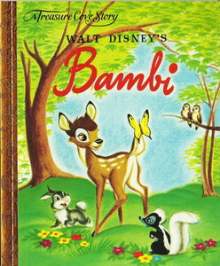 Книги про животных: Walt Disney's Bambi