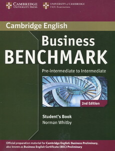Иностранные языки: Business Benchmark Pre-intermediate to Intermediate Student's Book (9781107693999)