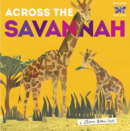 3D книги: Pop-up Across the Savannah