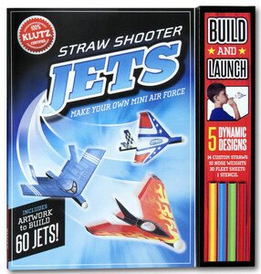 Книги для дітей: Straw Shooter Jets: Make your own mini air force