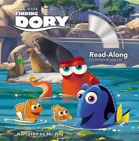 Художні книги: Finding Dory (storybook and CD)