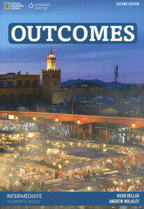 Книги для детей: Outcomes. Intermediate Student's book (+ DVD) (9781305651890)