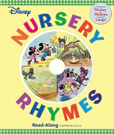 Художественные книги: Disney Nursery Rhymes + CD