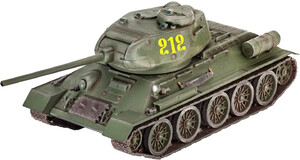 Ігри та іграшки: Модель для збірки Revell Середній радянський танк T-34/85 1:72 (03302)