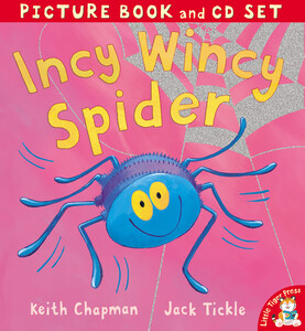 Книги про животных: Incy Wincy Spider - твёрдая обложка