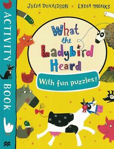 Книги для детей: What the Ladybird Heard Activity Book