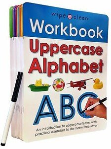 Книги для дітей: Wipe and Clean Workbooks (10 книг с маркером) (9781783414567)