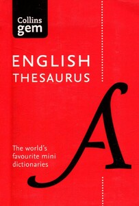 Книги для дорослих: Collins Gem English Thesaurus