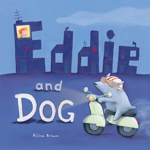 Книги про тварин: Eddie and Dog - Тверда обкладинка