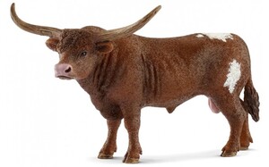 Животные: Фигурка Бык породы техасский лонгхорн 13866, Schleich