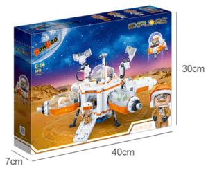 Ігри та іграшки: Конструктор «Космічний корабель», 524 ел. Banbao