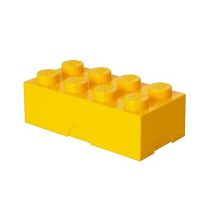 Дитячий посуд і прибори: Класичний ланч-бокс Лего, жовтий, 1.5л Smartlife