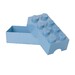Классический ланч-бокс Лего, светло-фиолетовый, 1.5л Smartlife дополнительное фото 1.